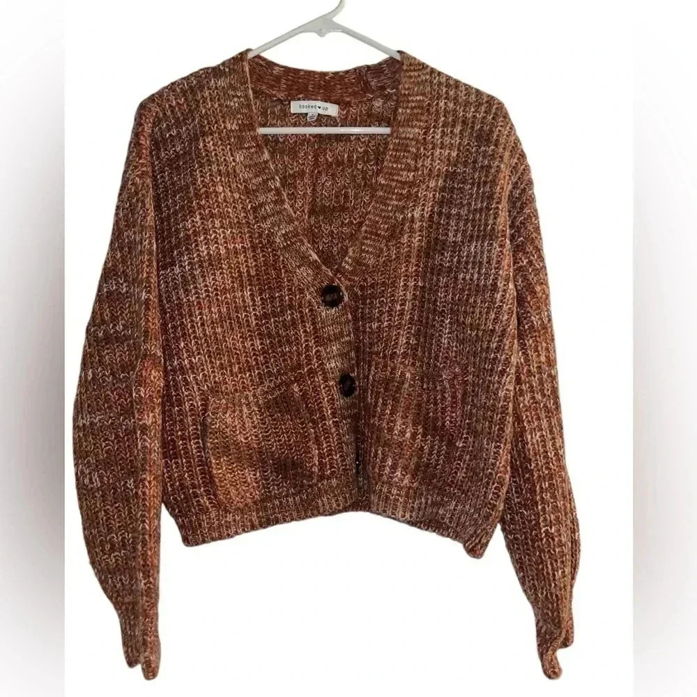 hooked up V-Neck Sweater - Size Small